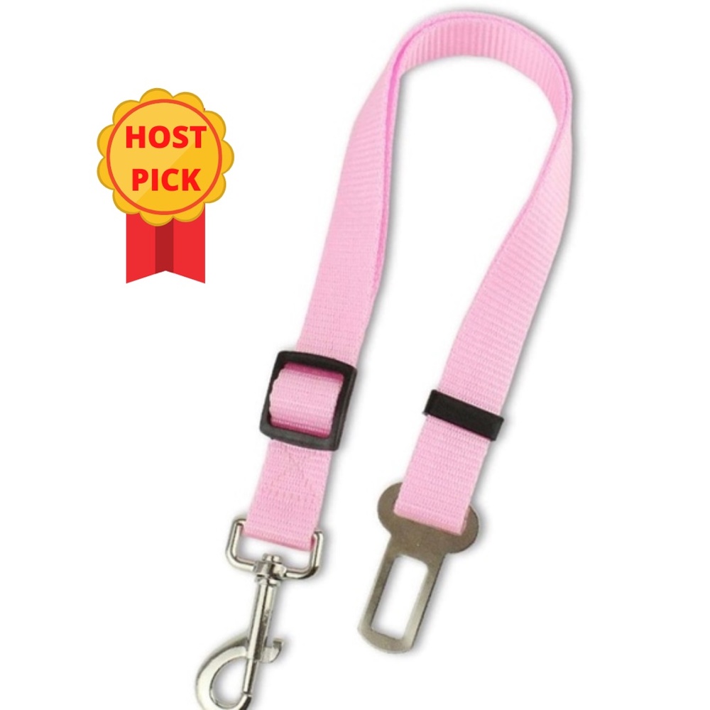 Pink Pet Car Leash